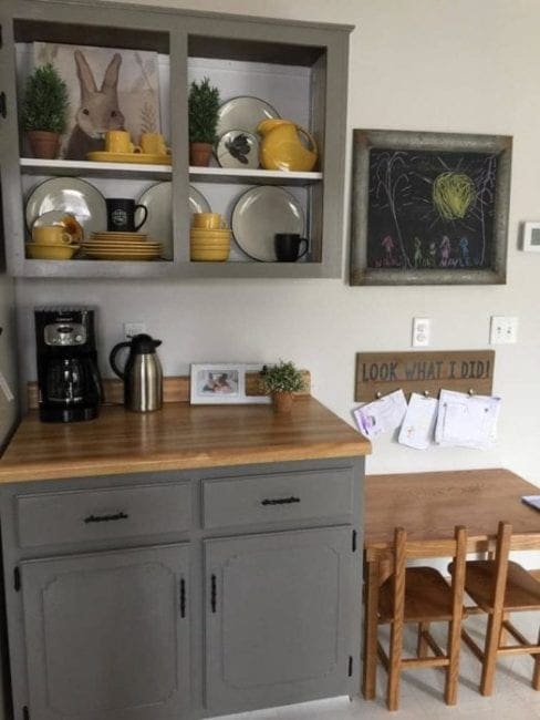 mudpaint furniture paint gray kitchen cabinets