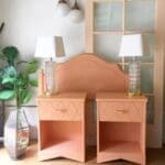 mudpaint furniture paint orange bedroom set