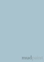 paint color swatch of mudpaint-branded light blue clay furniture paint