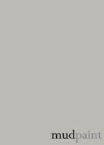 paint color swatch of mudpaint-branded medium gray clay furniture paint