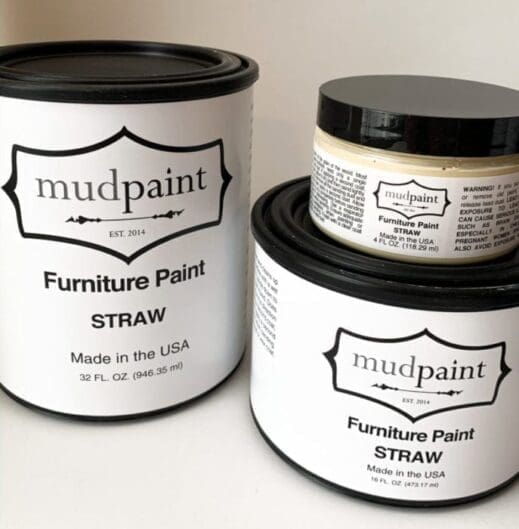 light yellow clay furniture paint from MudPaint