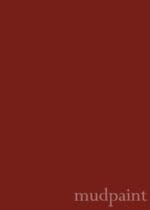 paint color swatch of mudpaint-branded burgundy clay furniture paint