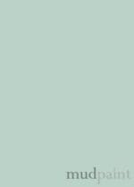 paint color swatch of mudpaint-branded blue green clay furniture paint