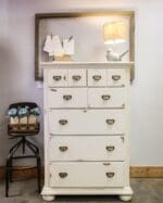 large dresser and mirror