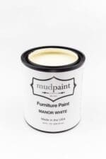quart of creamy off-white paint color for furniture