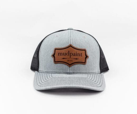 MudPaint trucker hat frontal view
