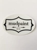 single branded mudpaint sticker