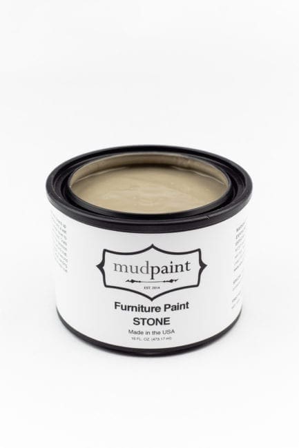pint container of stone clay paint