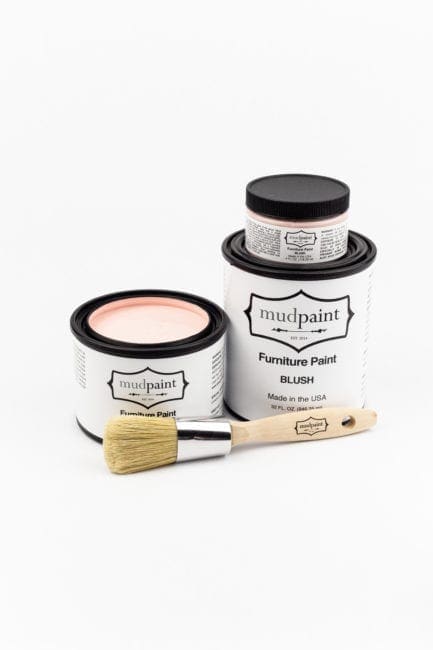 soft blush clay paint from MudPaint