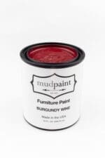 quart container of wine clay paint