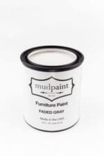 quart container of faded clay paint