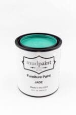 quart container of jade clay paint by MudPaint
