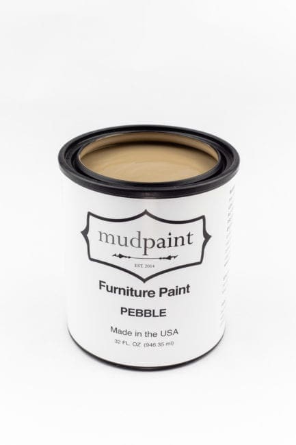 quart container of pebble clay paint by MudPaint