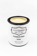 quart container of sand clay paint