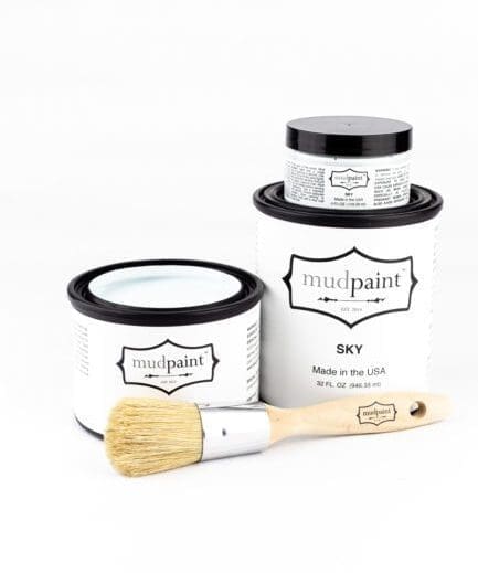 neutral clay furniture paint from MudPaint