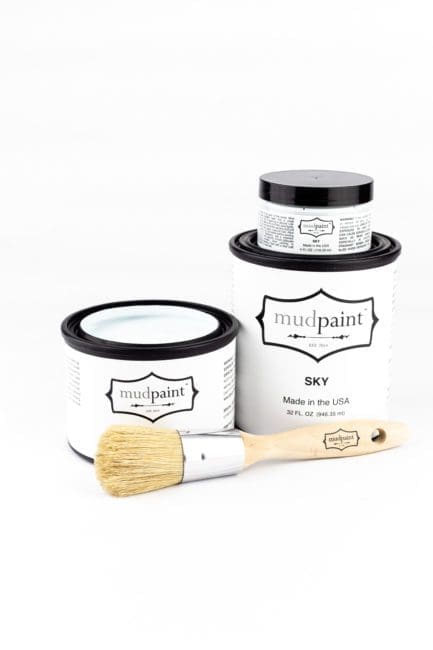 neutral clay furniture paint from MudPaint