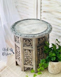 learn how to whitewash with MudPaint Clay furniture paint