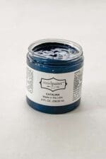 royal blue clay furniture paint by MudPaint