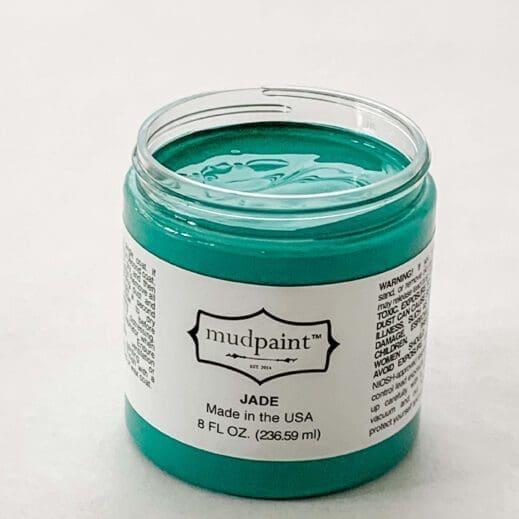 bright turquoise clay furniture paint by MudPaint