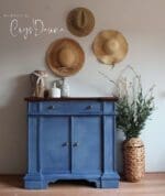 light blue gray clay furniture paint