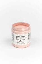 8 ounce container of soft pink clay furniture paint