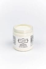 8 ounce container of china white clay furniture paint