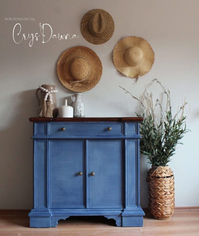 creating a faux denim painted project with MudPaint