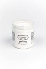 8 ounce container of pure white simply white clay furniture paint