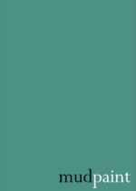 very dark turquoise jade clay furniture paint swatch by MudPaint