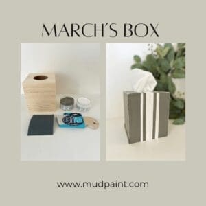 The March 2024 MudPaint Subscription Box